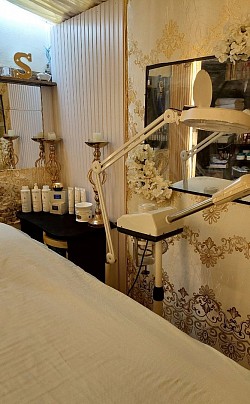 Salle de soins vue de haut